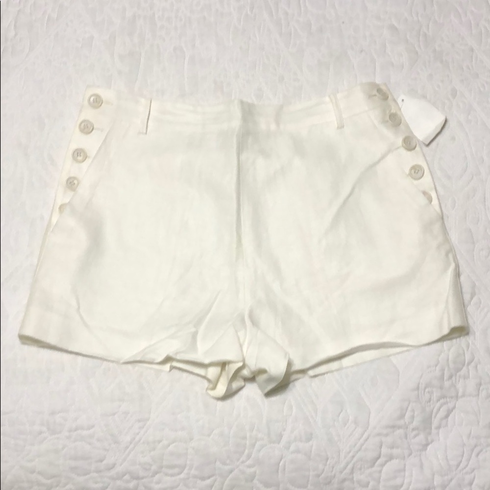 Elizabeth & James Cream Sailor Shorts sz10 NWT